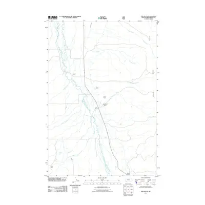 2011 Map of Fox Gulch, 2011 Print
