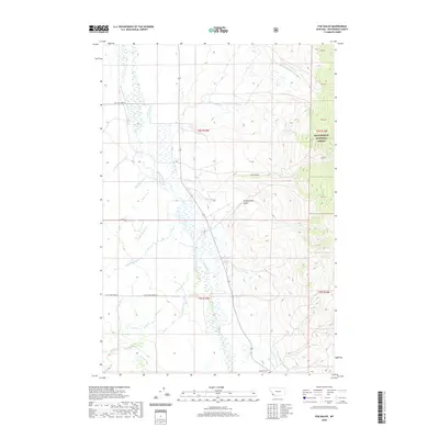 2020 Map of Fox Gulch, 2020 Print