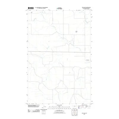 2011 Map of Fox Lake, 2011 Print
