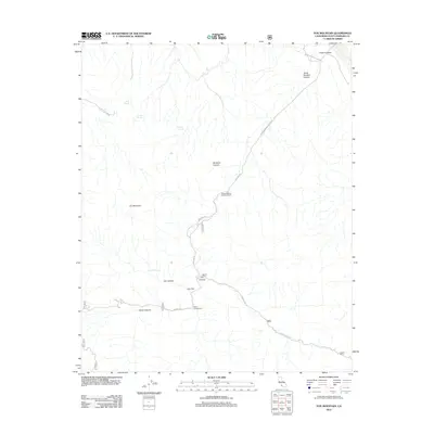2012 Map of Fox Mountain, 2012 Print