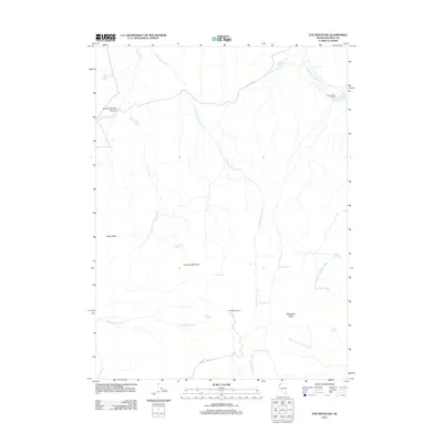 2011 Map of Fox Mountain, 2011 Print