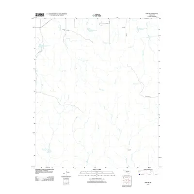 2012 Map of Fox NE, 2012 Print