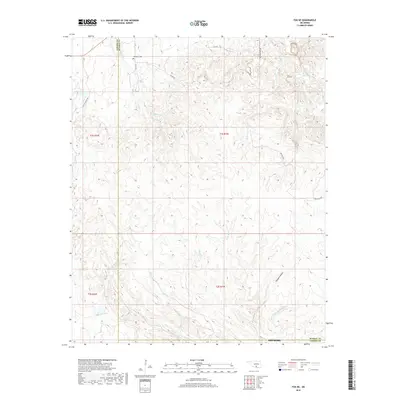 2018 Map of Fox NE, 2018 Print