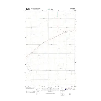 2013 Map of Fox, 2013 Print