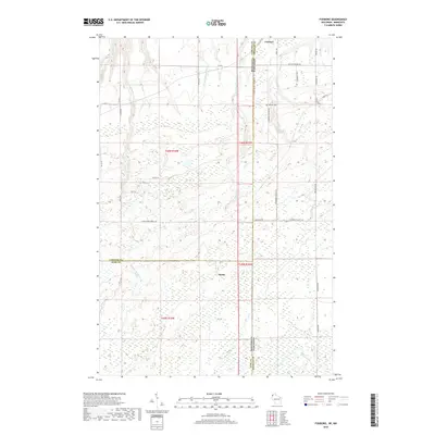 2018 Map of Foxboro, 2018 Print