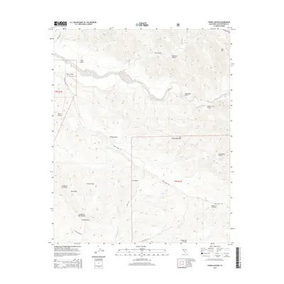 2015 Map of Foxen Canyon, 2015 Print