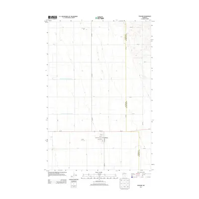 2013 Map of Foxhome, 2013 Print