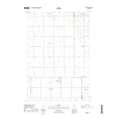 2019 Map of Foxhome, 2019 Print