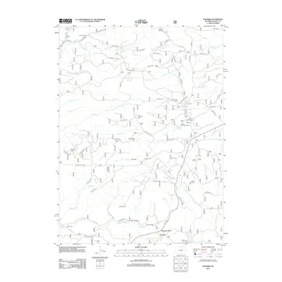 2012 Map of Foxpark, 2012 Print