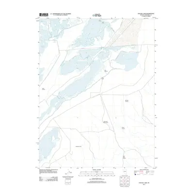 2011 Map of Foxtail Lake, 2011 Print