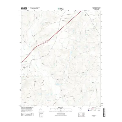 2014 Map of Foxtown, 2014 Print