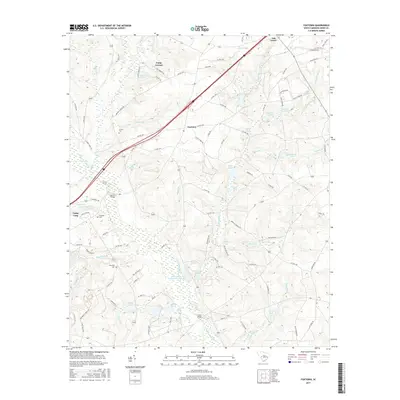 2017 Map of Foxtown, 2017 Print