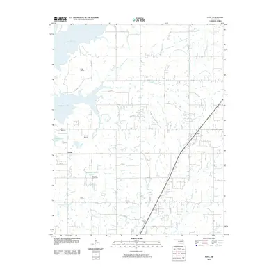 2010 Map of Foyil, 2010 Print