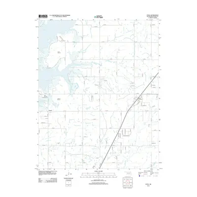 2013 Map of Foyil, 2013 Print