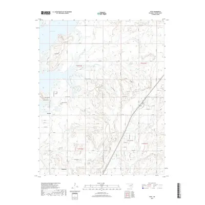 2019 Map of Foyil, 2019 Print