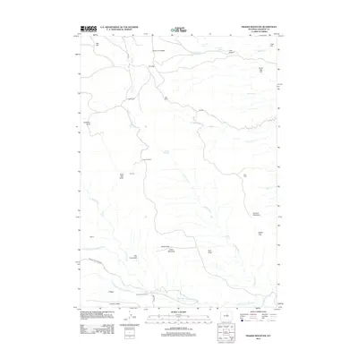 2012 Map of Fraker Mountain, 2012 Print