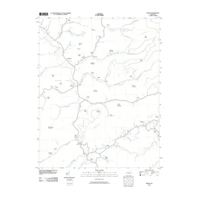 2010 Map of Frakes, 2010 Print