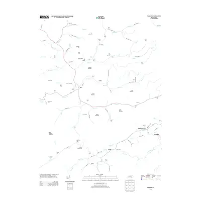 2013 Map of Frakes, 2013 Print
