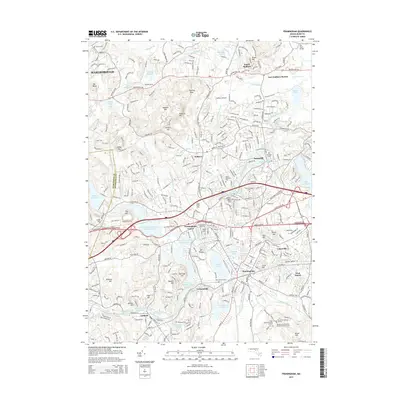 2015 Map of Framingham, 2015 Print