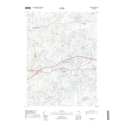 2018 Map of Framingham, 2018 Print