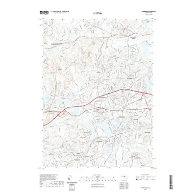 2021 Map of Framingham, 2021 Print