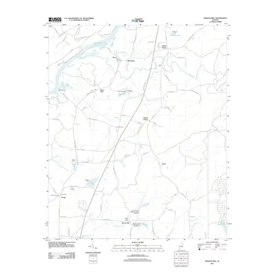 2011 Map of Francis Mill, 2011 Print