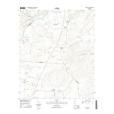 2014 Map of Francis Mill, 2014 Print