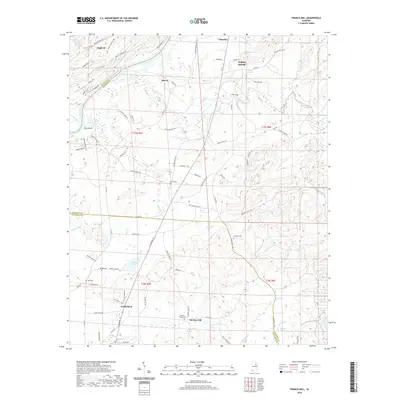 2020 Map of Francis Mill, 2020 Print