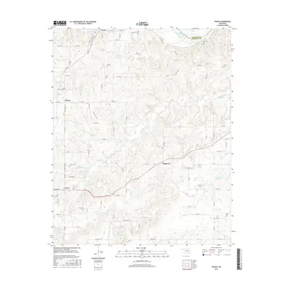 2016 Map of Francis, 2016 Print