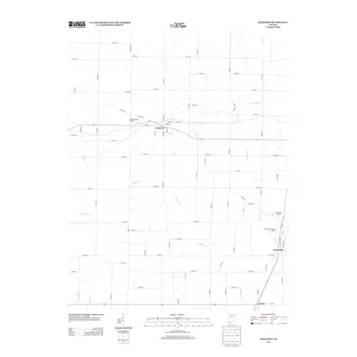 2013 Map of Francisco, 2013 Print