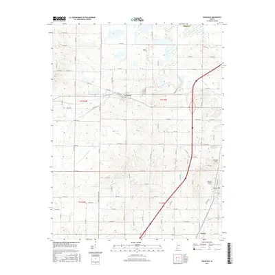 2016 Map of Francisco, 2016 Print