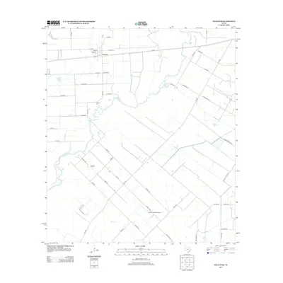 2013 Map of Francitas, 2013 Print