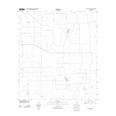 2013 Map of Francitas NE, 2013 Print