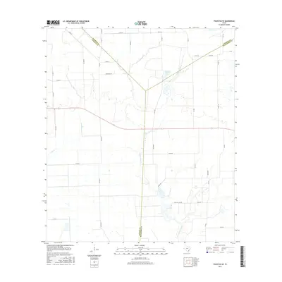 2016 Map of Francitas NE, 2016 Print