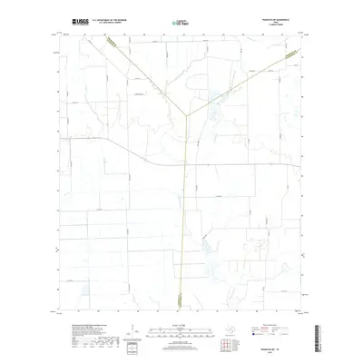 2019 Map of Francitas NE, 2019 Print
