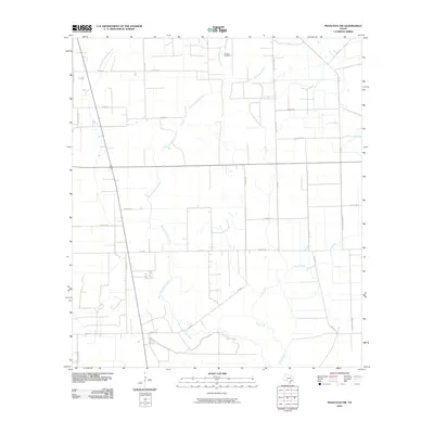 2010 Map of Francitas NW, 2010 Print