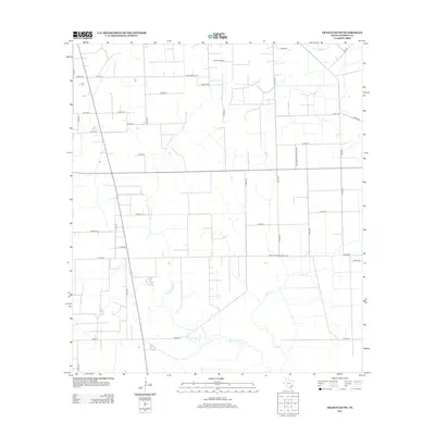 2013 Map of Francitas NW, 2013 Print
