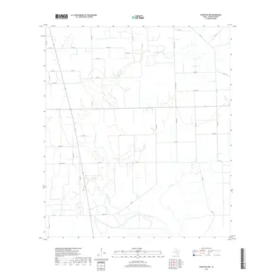 2019 Map of Francitas NW, 2019 Print
