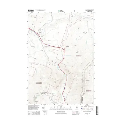 2015 Map of Franconia, 2015 Print