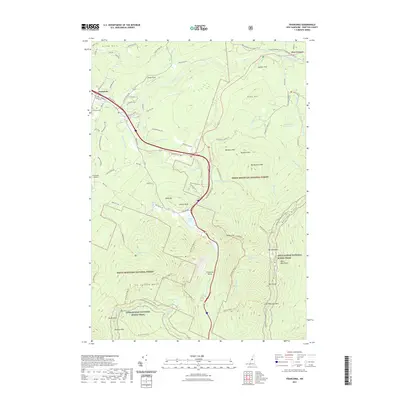 2021 Map of Franconia, 2021 Print