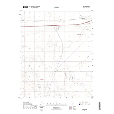 2018 Map of Franconia, 2018 Print