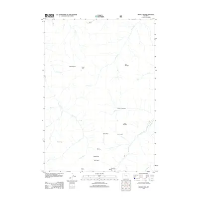 2012 Map of Francs Peak, 2012 Print
