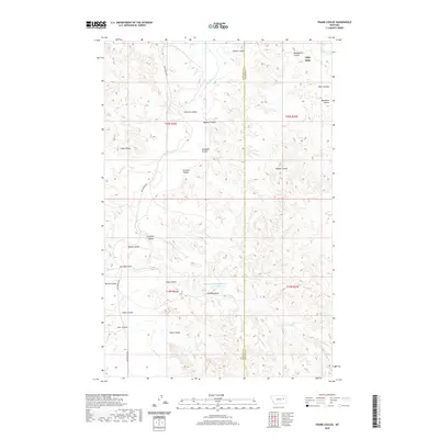 2020 Map of Frank Coulee, 2020 Print