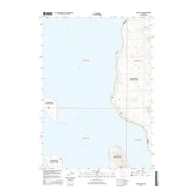 2015 Map of Frank Island, 2015 Print