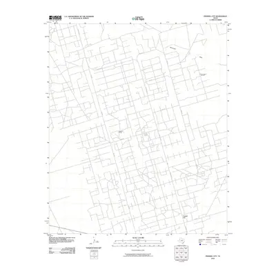 2010 Map of Frankel City, 2010 Print