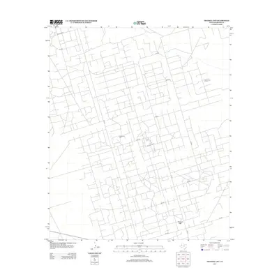 2012 Map of Frankel City, 2012 Print
