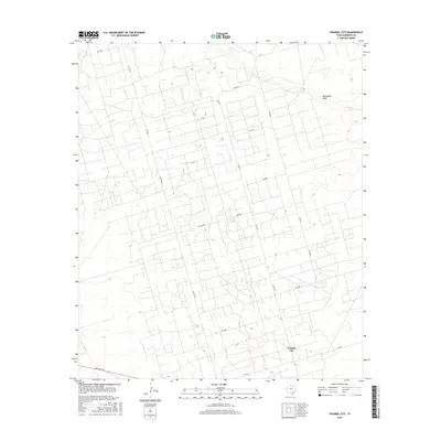 2016 Map of Frankel City, 2016 Print