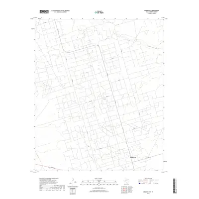 2019 Map of Frankel City, 2019 Print