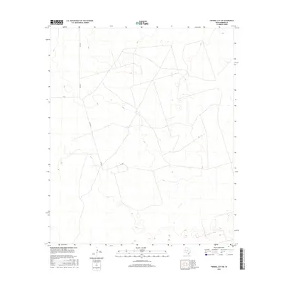 2016 Map of Frankel City SW, 2016 Print