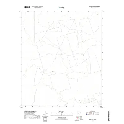 2019 Map of Frankel City SW, 2019 Print